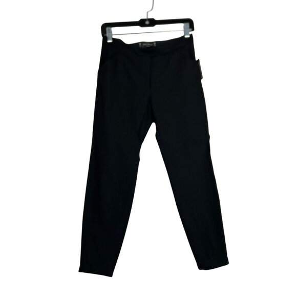 Max Studio Black Slim-Fit Womens Pants Size 0 With Embroidered Back Detail NWT - Picture 9 of 11